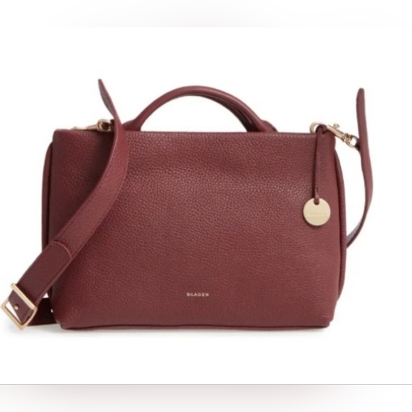 SKAGEN Mikkeline Mini Cordovan Crossbody Bag - Picture 1 of 8